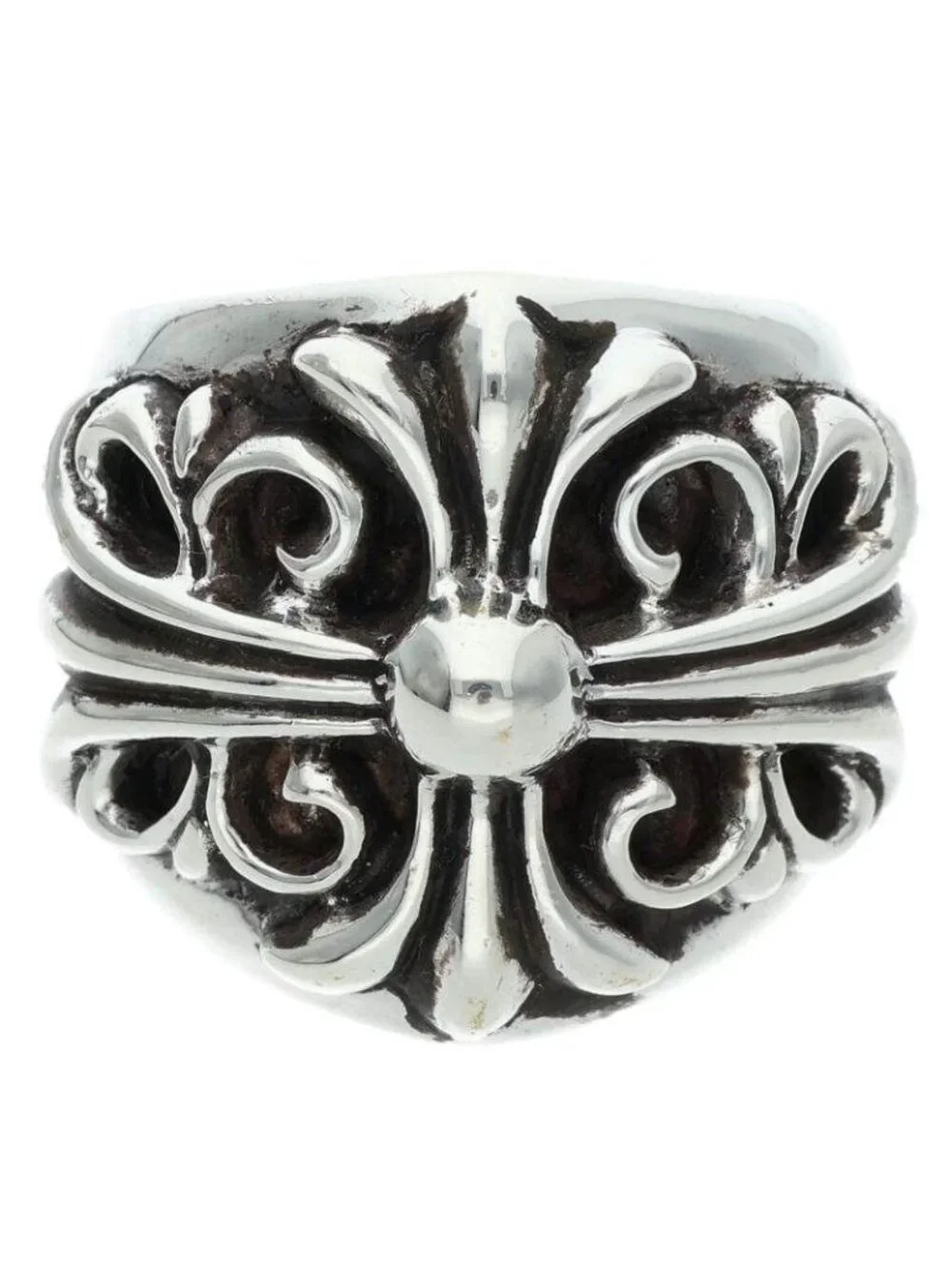 Chrome Hearts Keeper Silver Ring